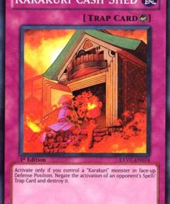 EXVC-EN074 - Karakuri Cash Shed - Super Rare - 1st Edition