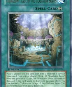 GLAS-EN054 - Colosseum - Cage of the Gladiator Beasts - Rare - 1st Edition