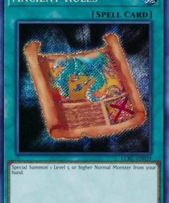 LCKC-EN039 - Ancient Rules - Secret Rare - 1st Edition