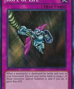 LCYW-EN147 - Rope of Life - Secret Rare - 1st Edition