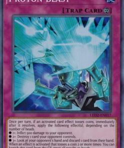 LED2-EN017 - Proton Blast - Super Rare - 1st Edition