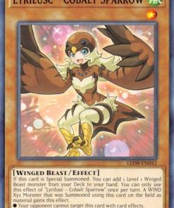 LED8-EN042 - Lyrilusc - Cobalt Sparrow - Common - 1st Edition