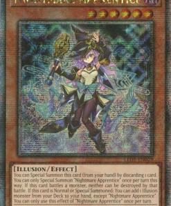 LEDE-EN029 - Nightmare Apprentice - Quarter Century Secret Rare - 1st Edition