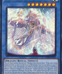 LEDE-EN034 - Saffira, Divine Dragon of the Voiceless Voice - Ultra Rare - 1st Edition