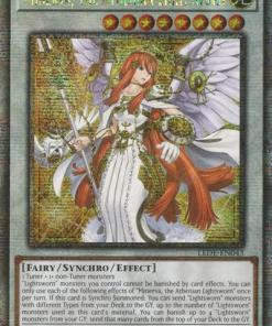 LEDE-EN043 - Minerva, the Athenian Lightsworn - Quarter Century Secret Rare - 1st Edition