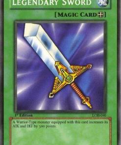 LOB-040 - Legendary Sword - Common - 1st Edition