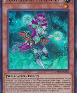 MACR-EN082 - Subterror Fiendess - Super Rare - 1st Edition