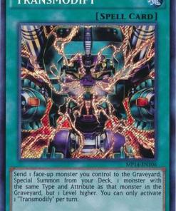 MP14-EN106 - Transmodify - Secret Rare - 1st Edition