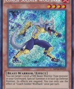 MP14-EN119 - Coach Soldier Wolfbark - Secret Rare - 1st Edition