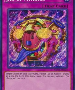 MP16-EN033 - Jar of Avarice - Secret Rare - 1st Edition