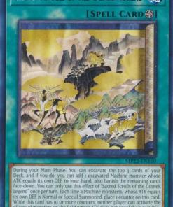 MP22-EN160 - Sacred Scrolls of the Gizmek Legend - Rare - 1st Edition
