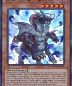 NECH-EN031 - Taotie, Shadow of the Yang Zing - Super Rare - 1st Edition