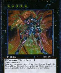 ORCS-EN042 - Number 12: Crimson Shadow Armor Ninja (UTR) - Ultimate Rare - 1st Edition