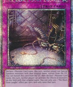 PHNI-EN078 - The Black Goat Laughs - Quarter Century Secret Rare - 1st Edition