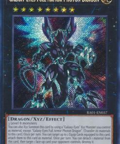 RA01-EN037 - Galaxy-Eyes Full Armor Photon Dragon - Secret Rare - 1st Edition