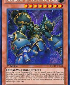 REDU-EN038 - Grandsoil the Elemental Lord - Secret Rare - 1st Edition