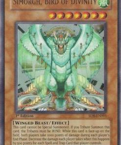 SD8-EN001 - Simorgh, Bird of Divinity - Ultra Rare - 1st Edition
