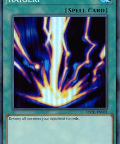SDCH-EN021 - Raigeki - Super Rare - 1st Edition