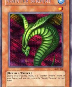 SDD-002 - Sinister Serpent - Prismatic Secret Rare - Limited Edition