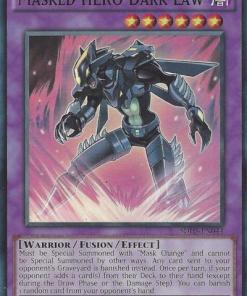 SDHS-EN044 - Masked HERO Dark Law - Super Rare - 1st Edition