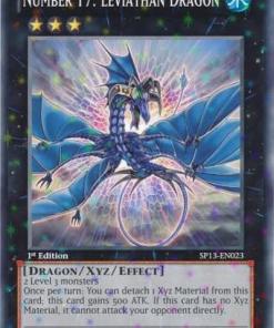 SP13-EN023 - Number 17: Leviathan Dragon - Starfoil Rare - 1st Edition