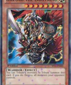 SP13-EN040 - Gilford the Lightning - Starfoil Rare - 1st Edition