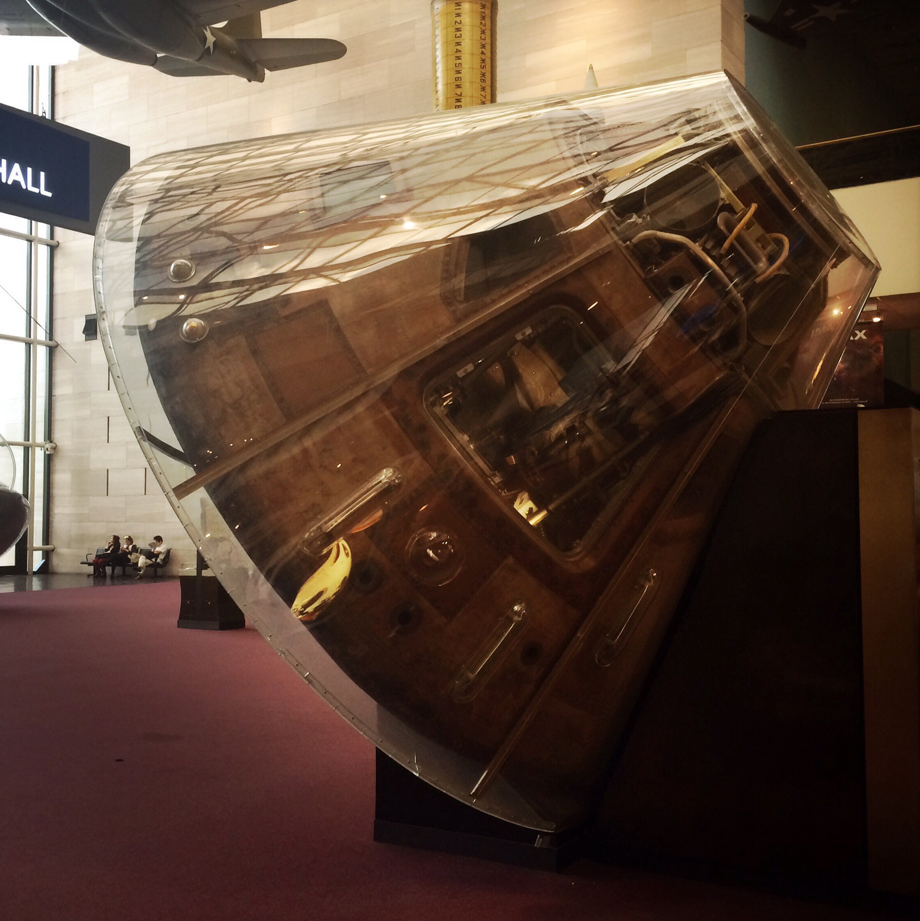 Apollo II command module Columbia.