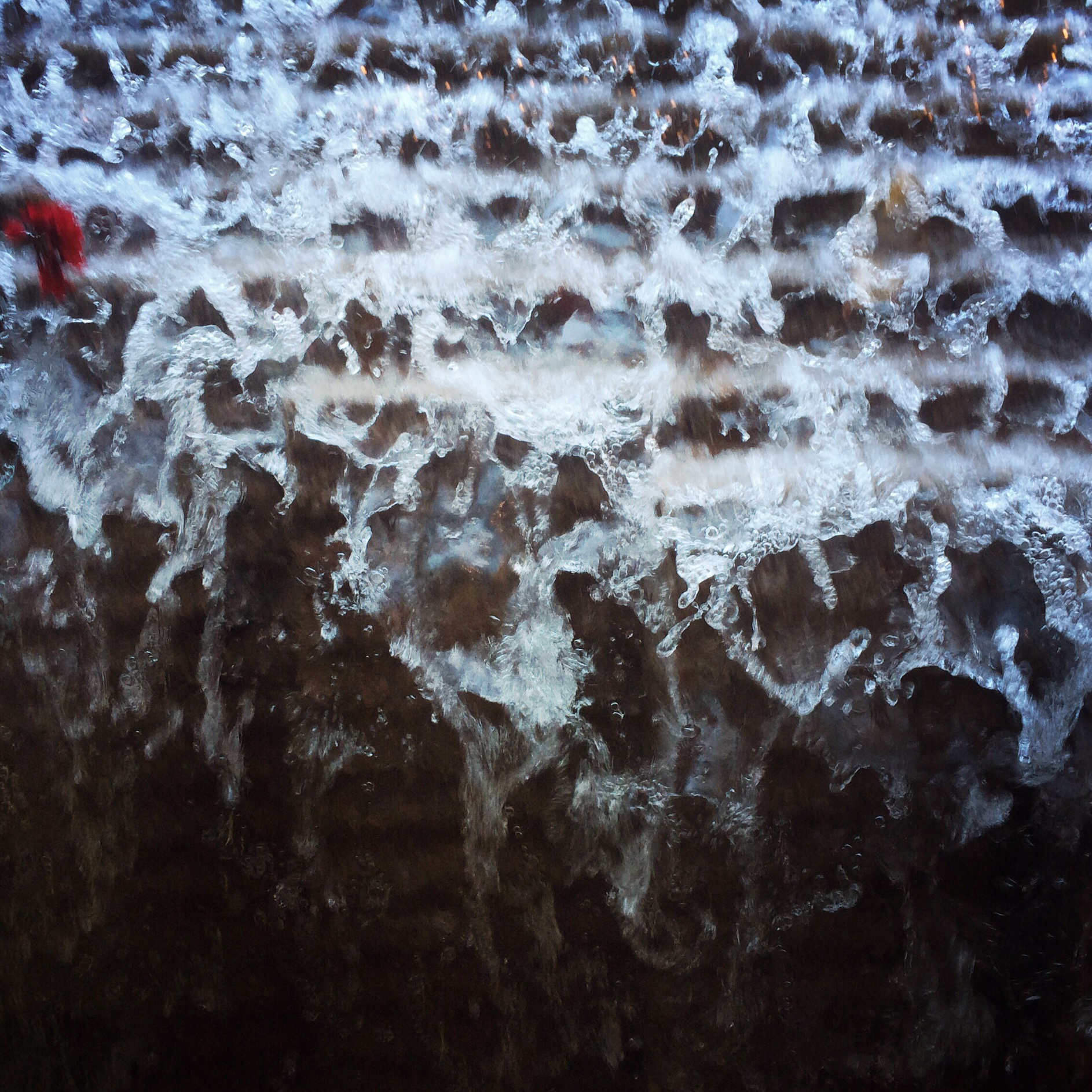 I had to move the camera at the same speed as the water to capture this shot. I'm please with how it turned out.