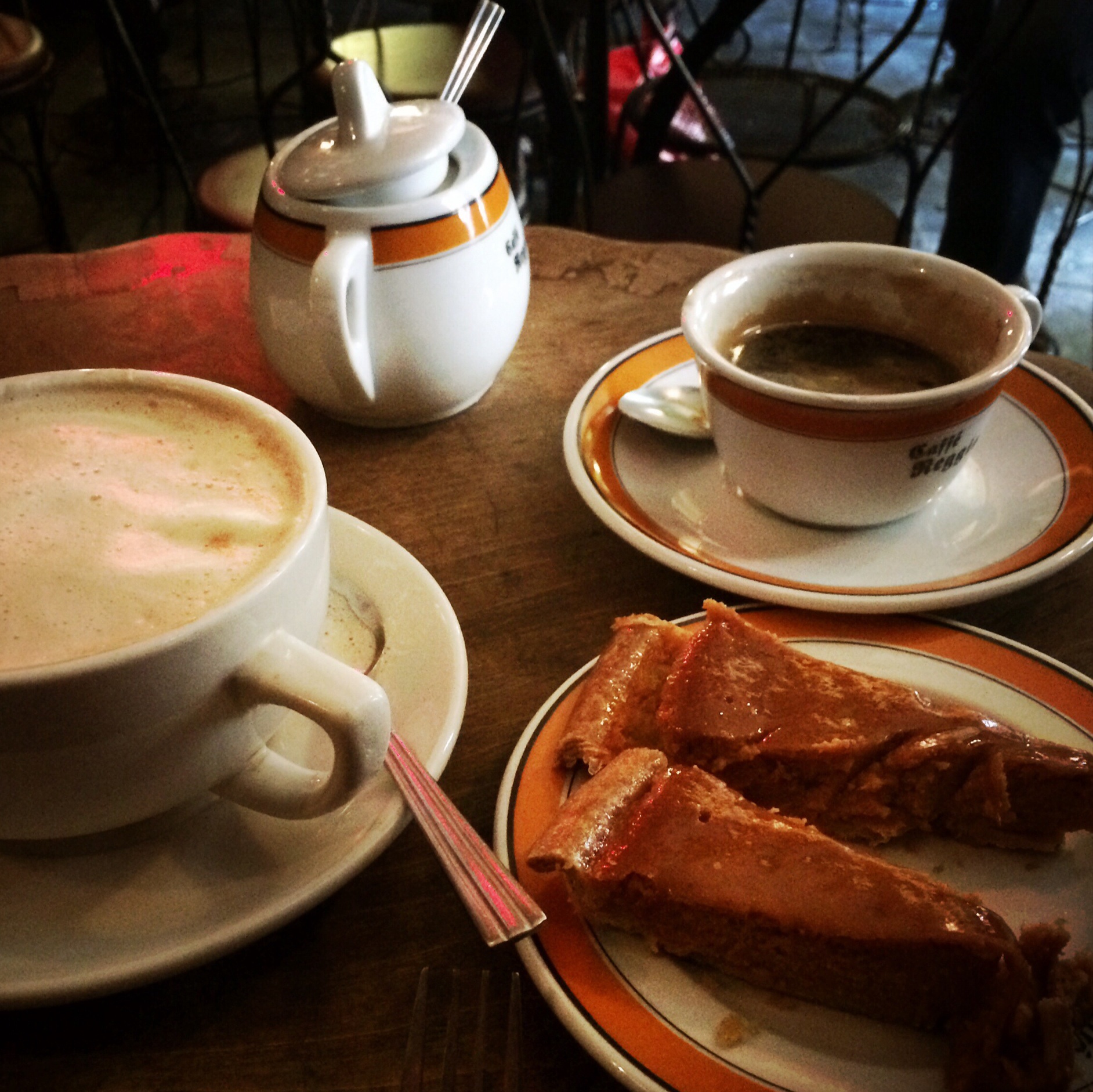 Coffee and Pumpkin Pie