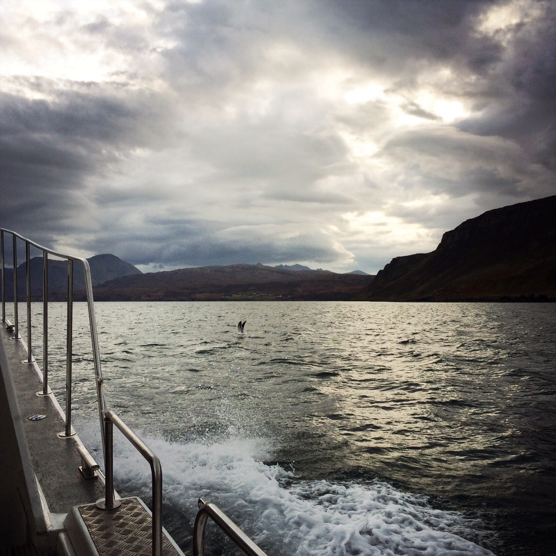 Boating on the Sound of Raasay