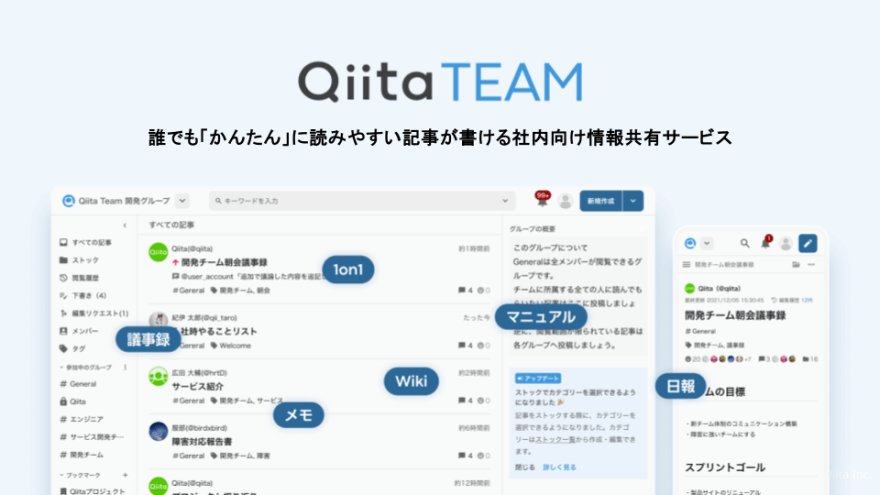 Qiita Team案内