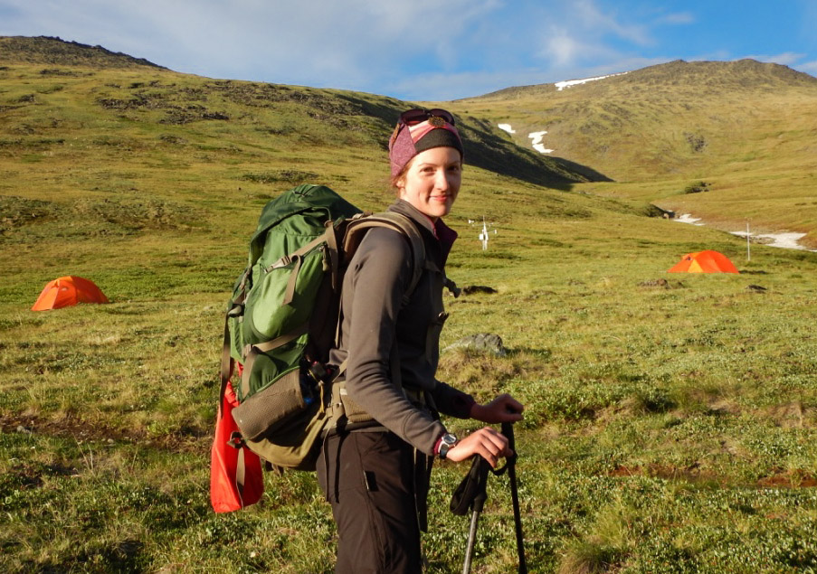Heading out into the field in Pika Camp