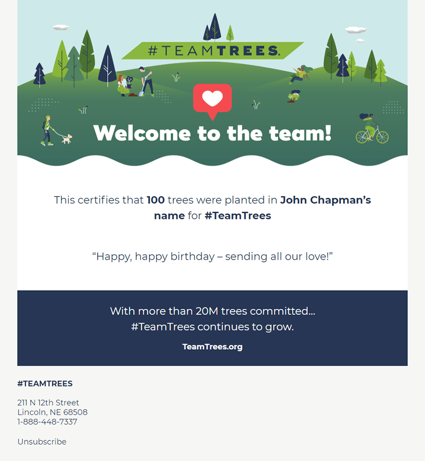 All Teamtrees Badges Teamtrees