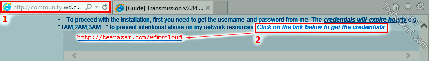 How to get credentials?