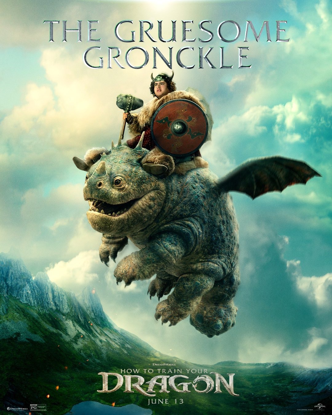 How to Train Your Dragon Movie Character Posters |Teaser Trailer