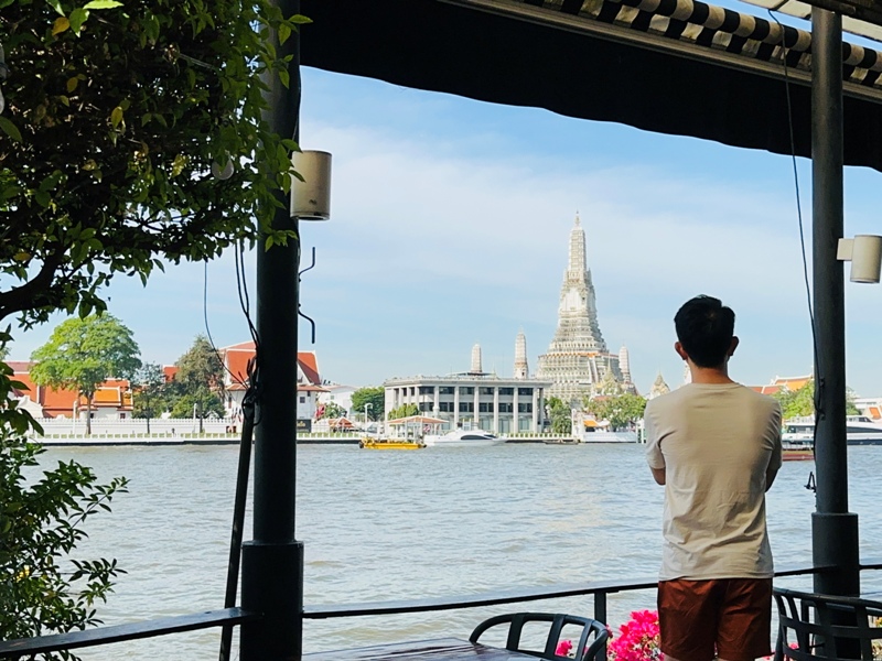 vivithecoffeeplace10 Bangkok-ViVi The Coffee Place小巧咖啡館 坐擁昭披耶河與鄭王廟景觀