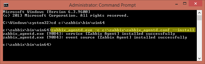 How to install zabbix agent on windows system