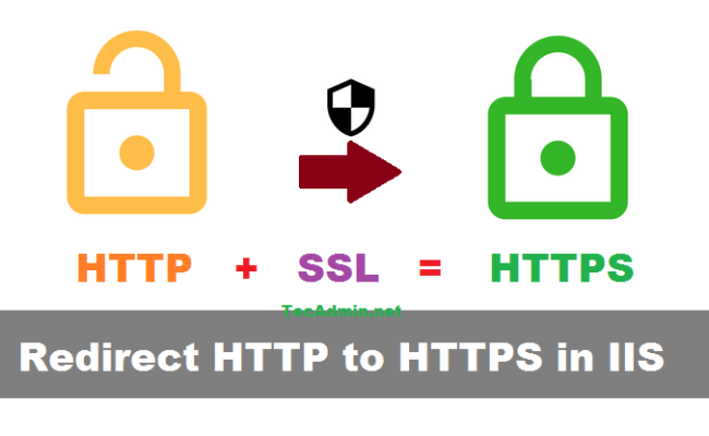 How To Redirect HTTP To HTTPS In IIS – TecAdmin