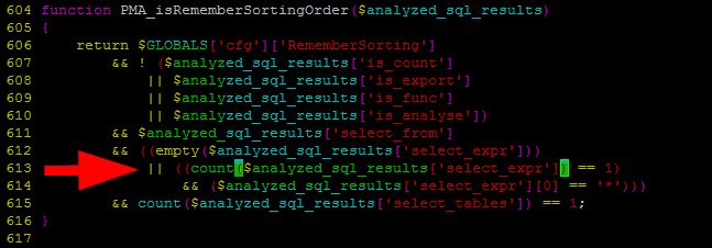 Issue With Phpmyadmin And Php Warning In Libraries Sql Lib Php 613 - Nature Pattern Collection - 4K Quality