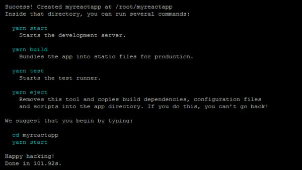 How To Create A New React Js Application Tecadmin - Desktop City Patterns for Desktop