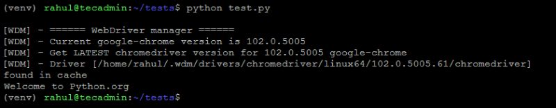 Selenium Python Ubuntu Rafgraphic - Modern Abstract Design - HD