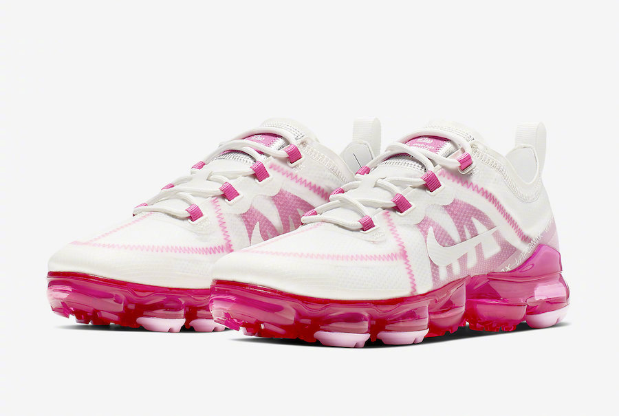 Nike Air VaporMax Blanco/Rosa - TeCalzoShoes