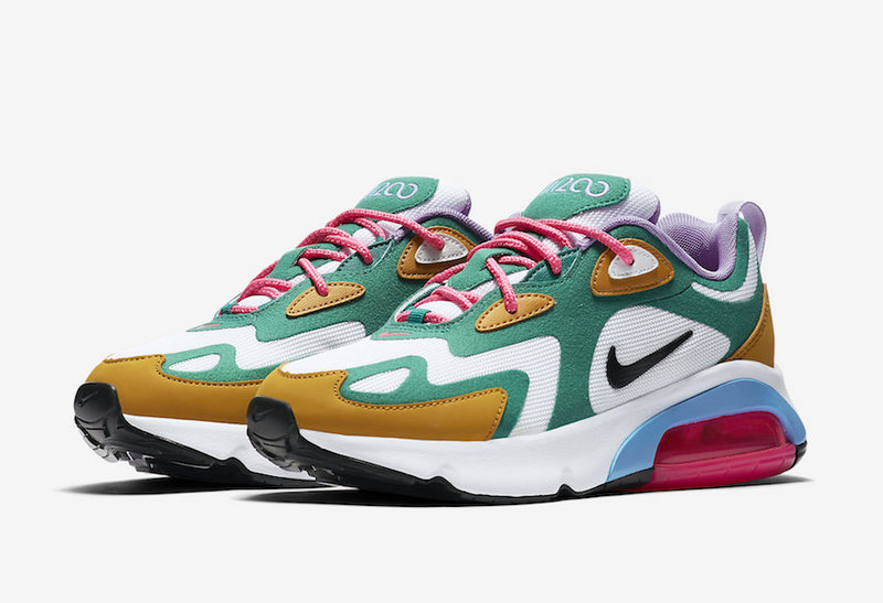Nike Air 200 Verde y Amarillo - TeCalzoShoes