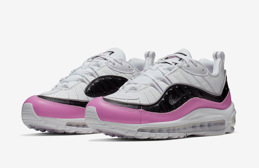Nike Air Max 98 Blanco y Rosa - TeCalzoShoes