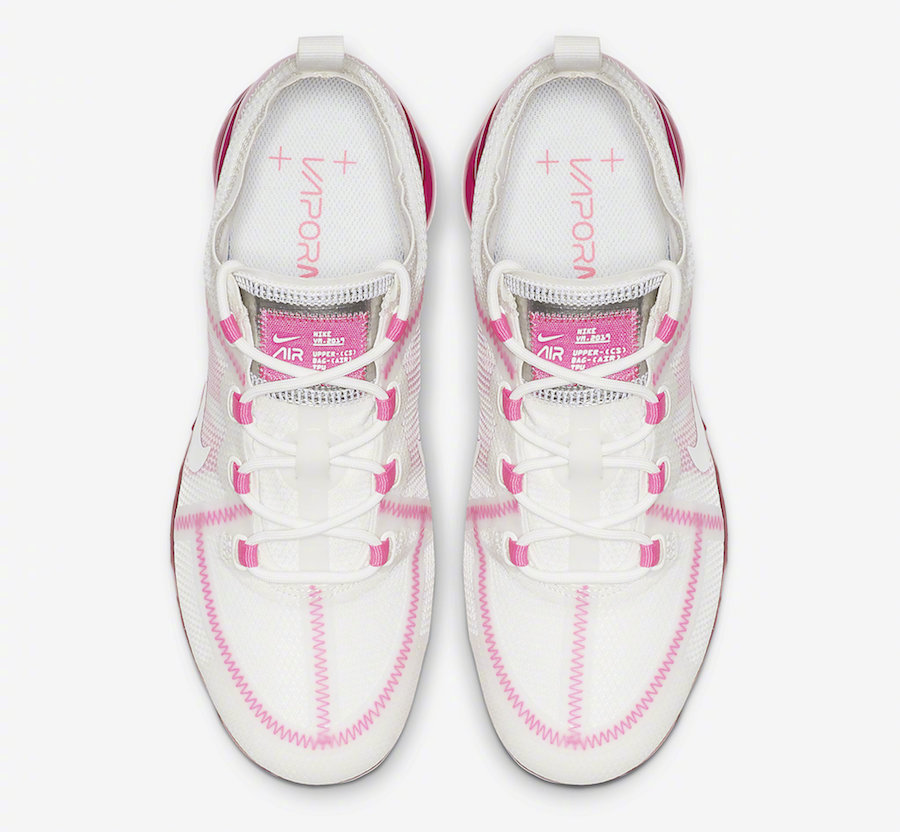 Nike Air VaporMax Blanco/Rosa - TeCalzoShoes