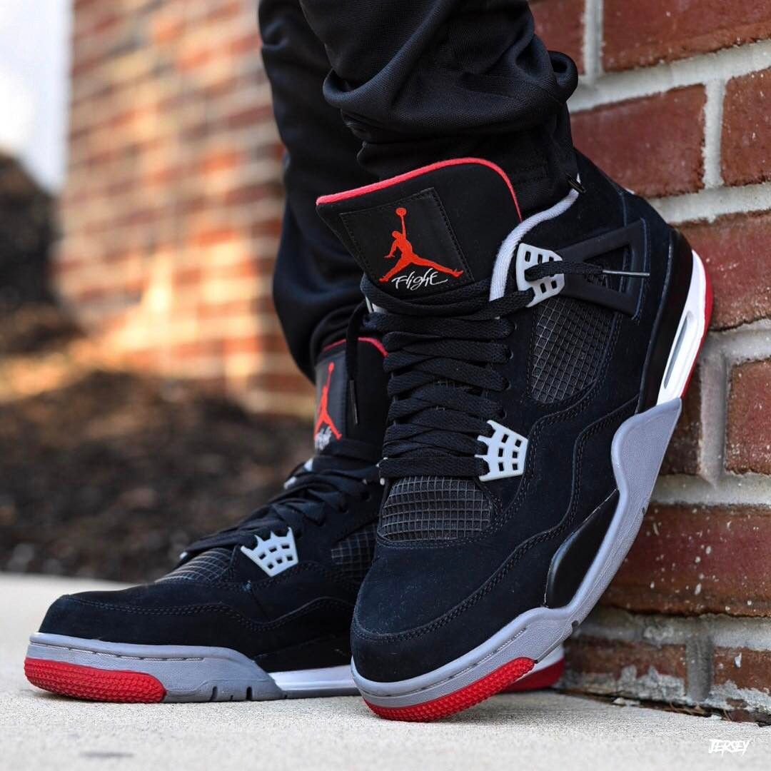 Air Jordan 4 Retro Bred - TeCalzoShoes