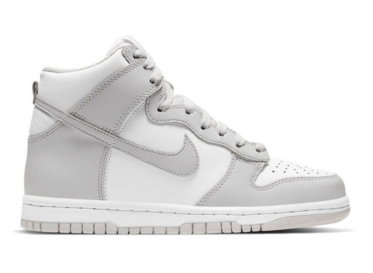 Nike Dunk High White Vast Grey - TeCalzoShoes