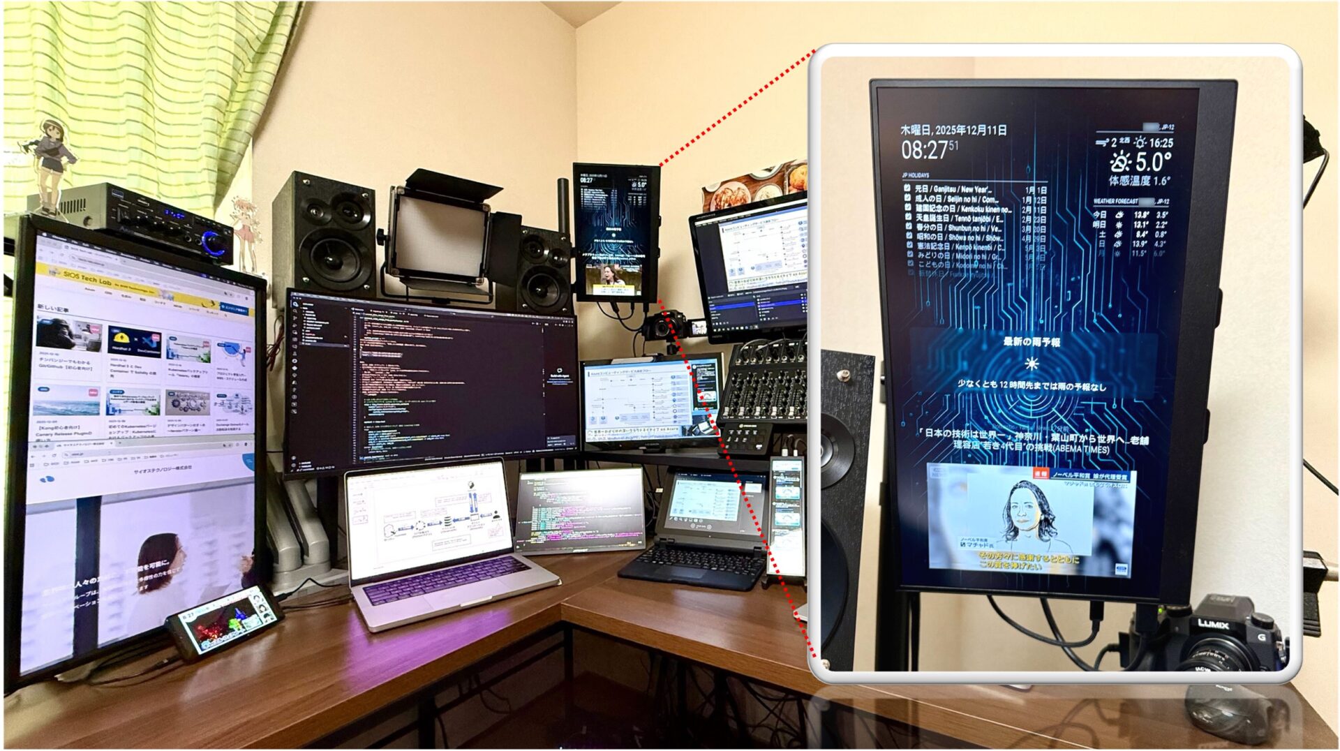 オーダーページ⑪きーさん専用ページ 自宅にデジタルサイネージを導入しました | SIOS Tech Lab