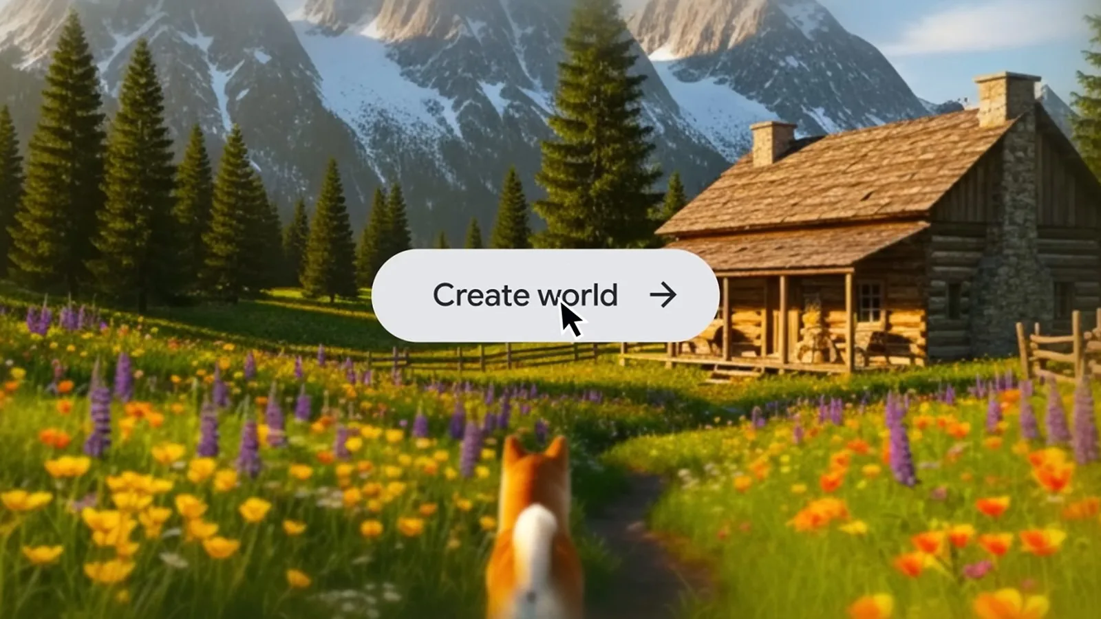 project genie virtual world