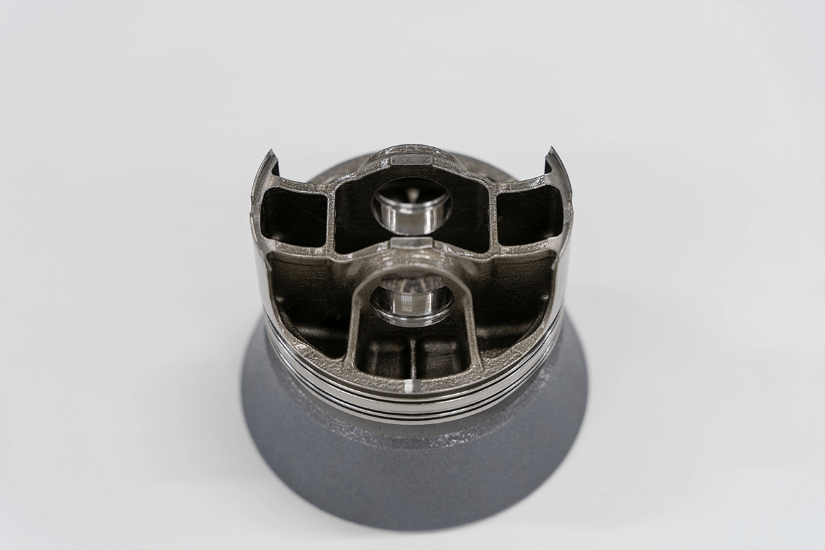 3D printed piston